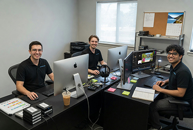 Accommovision Editing Bay - Dave Justin Aalok